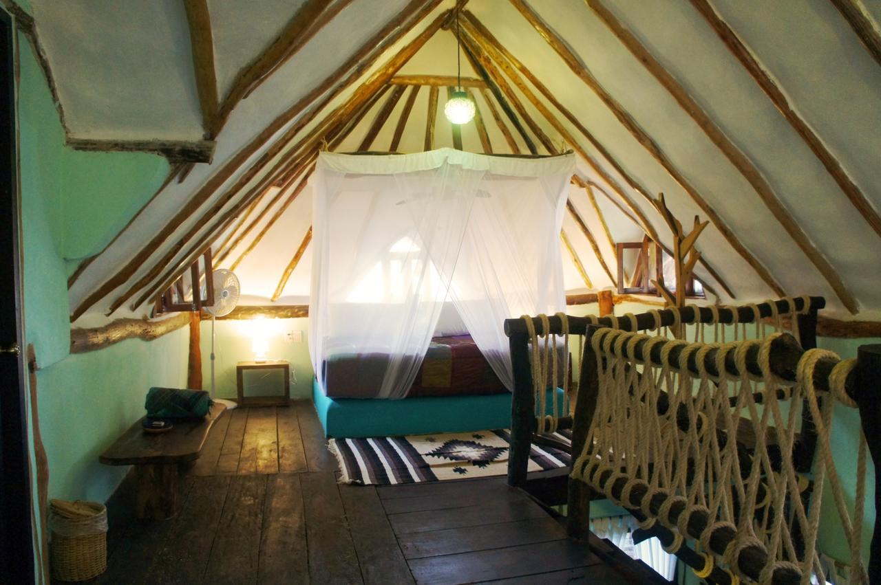 ホテルCabanas La Luna トゥルム エクステリア 写真
